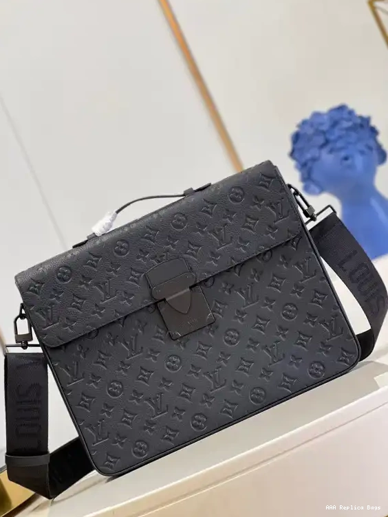 Aaa replica bags LOUIS VUITTON S LOCK BRIEFCASE 0629